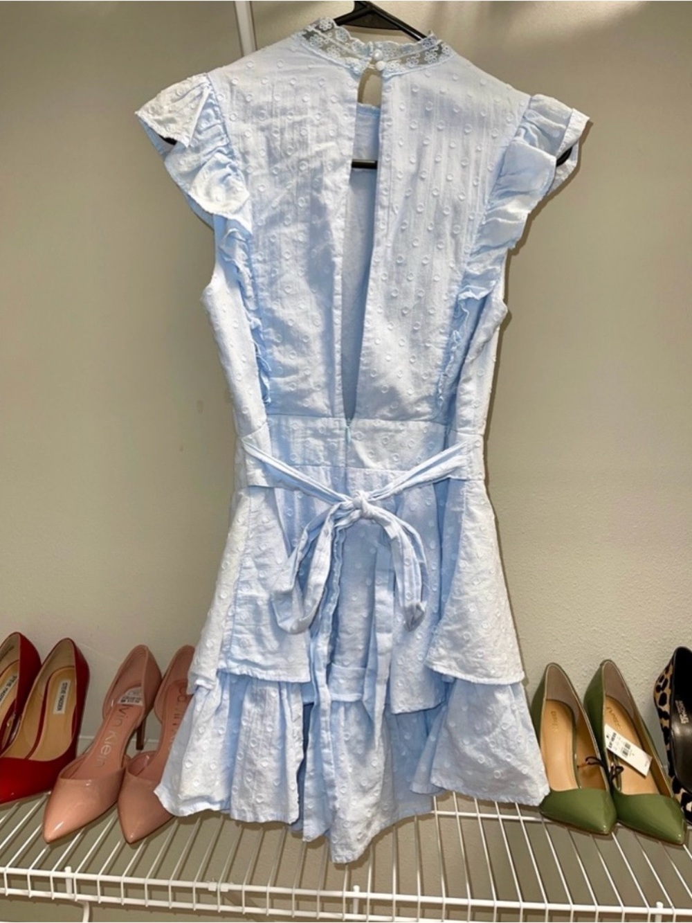 Saints + Secrets Ruffled Romper - Picture 3 of 4